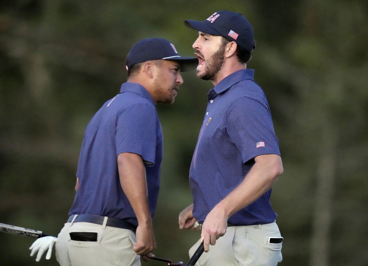 Xander Schauffele und Patrick Cantlay bilden eine Grundlage für das amerikanische Teamgolf